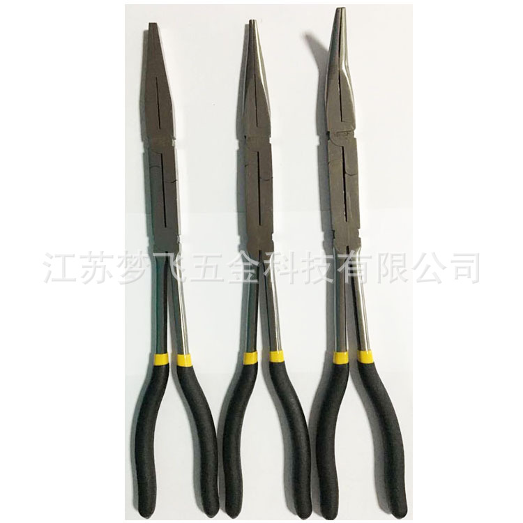 13寸雙關(guān)節(jié)加長(zhǎng)鉗子平嘴鉗尖嘴鉗彎嘴鉗 釣魚(yú)鉗修理鉗平口鉗廠家