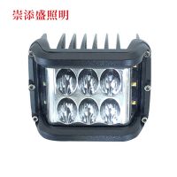 廠(chǎng)家批發(fā)越野車(chē)頂燈 三面燈36W帶爆閃Ied燈 A柱射燈定制
