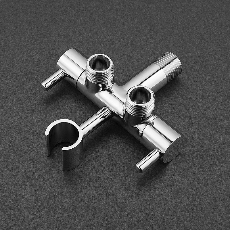 慕漫全銅一進二出三通多用三角閥 噴槍婦洗器洗衣機拖把池水龍頭