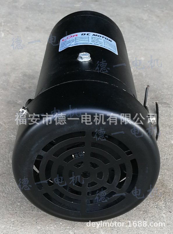 直流220V永磁電機200W 370W 550W 750W臥式 可調速 有刷直流電機