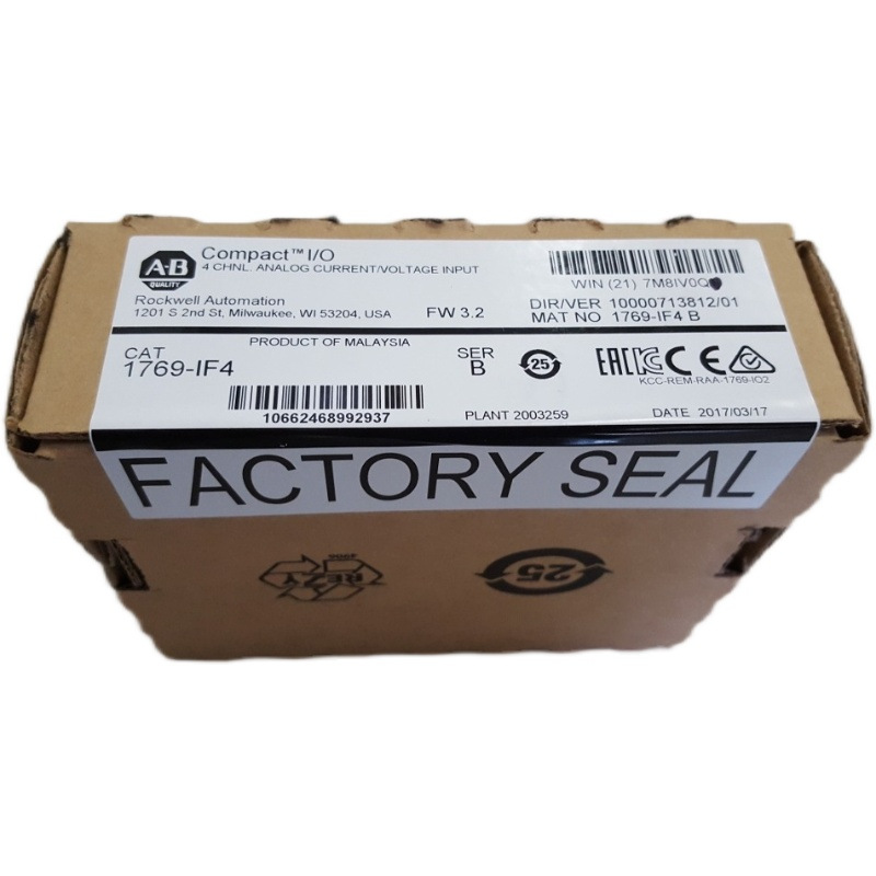 1769-IF4 議價(jià)AB羅克韋爾PLC模塊 Allen-Bradley CompactLogix