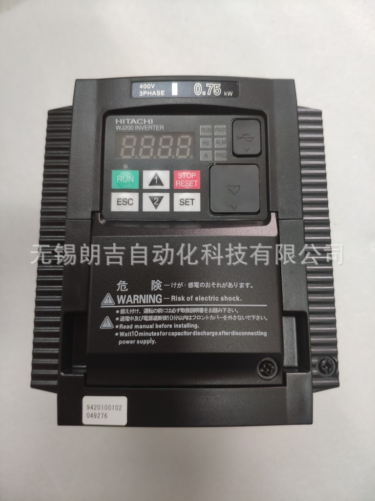 原裝日立變頻器 WJ200-022HFC-M 原裝日立變頻器 2.2KW/380v，