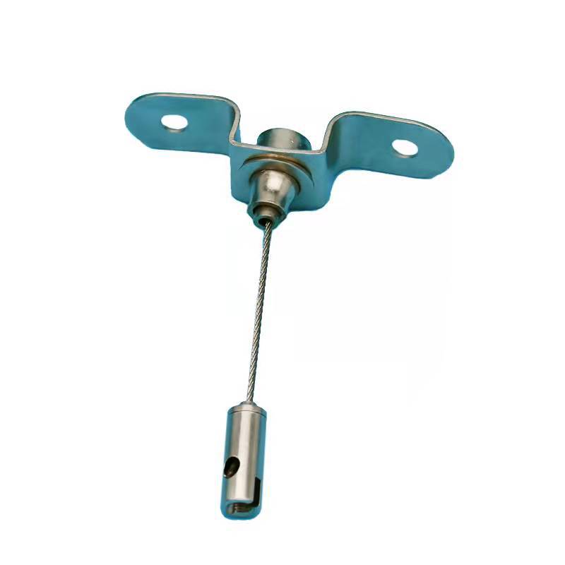 廠家直供LED面板燈幾字型天花件不銹鋼可調(diào)節(jié)吊線