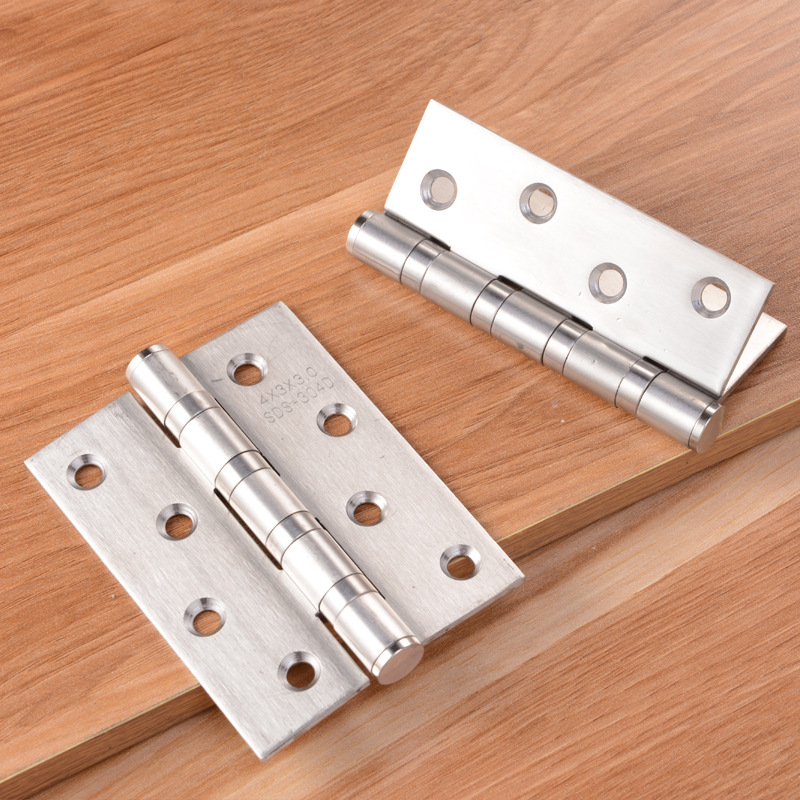 現(xiàn)貨批發(fā) 4寸3.0不銹鋼加厚優(yōu)質(zhì)房門軸承平開門合頁(yè) 門窗五金配件