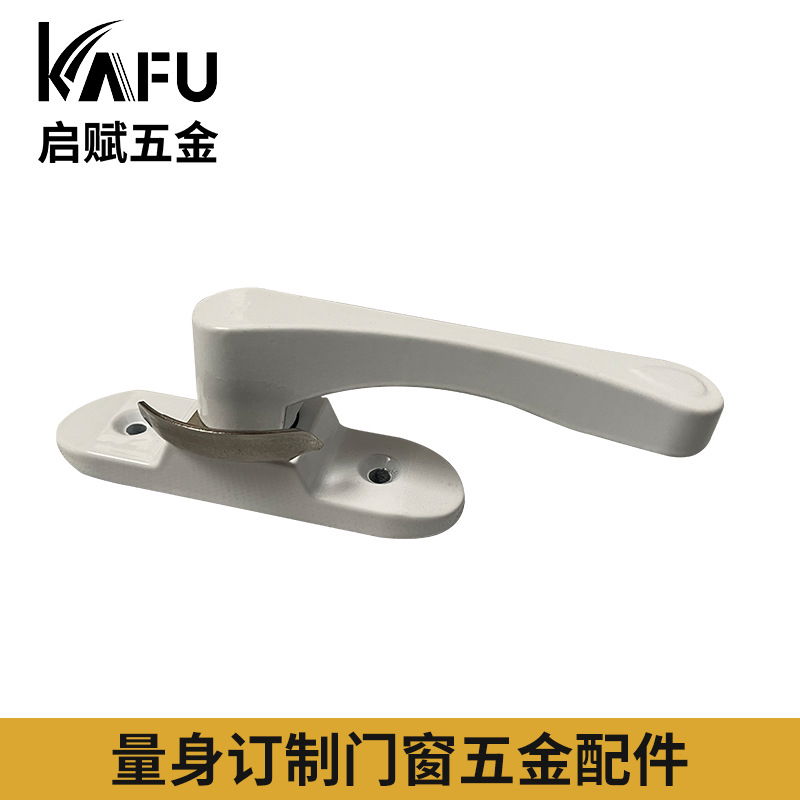 廠家直供Y04小雙向月牙鎖 鋅合金可旋轉(zhuǎn)型門窗防盜扣窗鎖窗戶鉤鎖