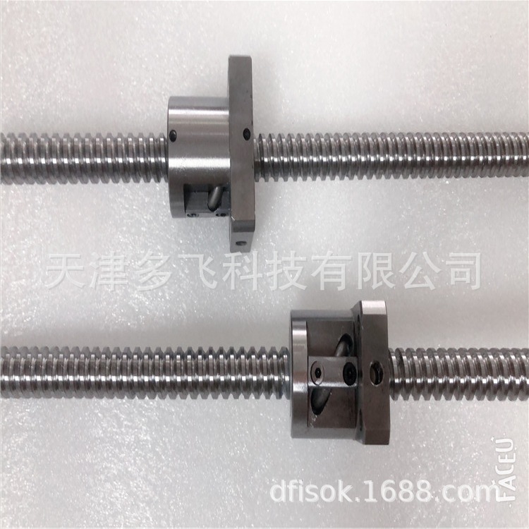 DF注塑機(jī)滾珠絲杠 插管式滾珠絲杠外循環(huán)滾珠絲杠 高精度磨制絲桿