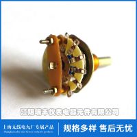 廠家供應(yīng) 波段開關(guān) 10擋 旋轉(zhuǎn)檔位開關(guān) 密封式 單聯(lián)多檔可選開關(guān)