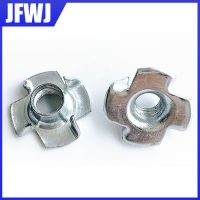 批發(fā)四爪釘 鍍鋅四爪螺母 家具五金緊固連接配件 可批發(fā)鐵皮螺母