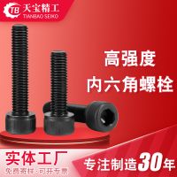 內(nèi)六角杯頭螺栓圓柱頭內(nèi)六角螺釘 高強(qiáng)度發(fā)黑內(nèi)六角螺絲 現(xiàn)貨