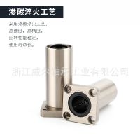 口罩機配件 電鍍法蘭直線軸承 LMK20.25LUU 可電鍍 螺紋式法蘭