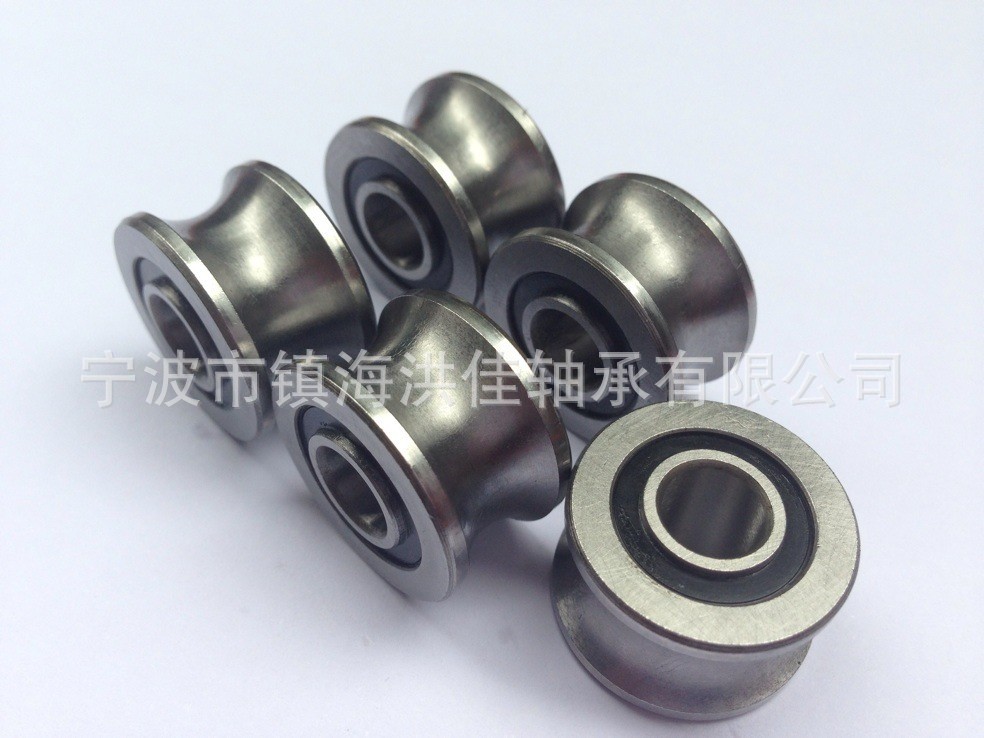 生產(chǎn)供應608T槽軸承 各種外圈帶槽軸承 導軌軸承