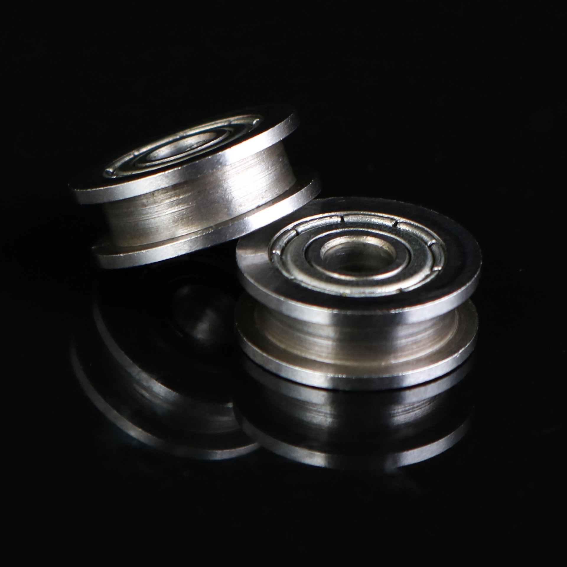 廠家批發(fā) 低噪音凹槽軸承 外徑12毫米深溝球軸承 604ZZ