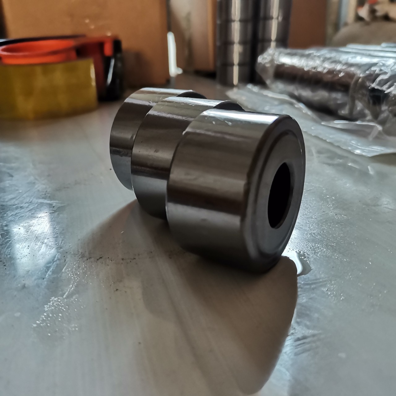 廠家加工加厚滾子軸套鋼套微型軸承套襯套加厚鐵套承接非標(biāo)