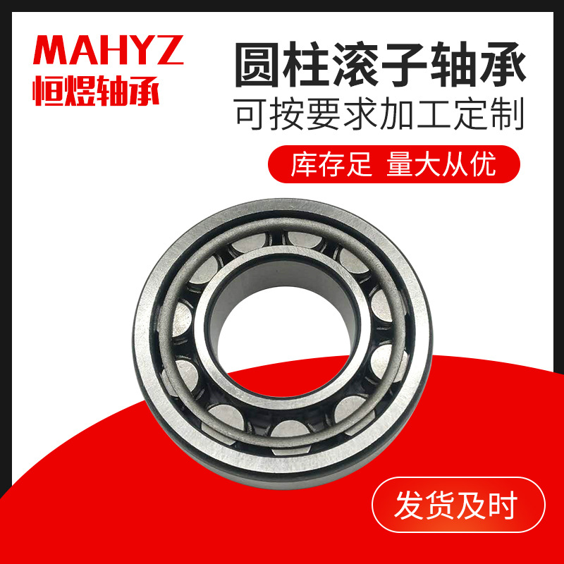 定制二類軸承 圓柱滾子軸承 支持定制五菱槽 止動(dòng)槽等系列軸承