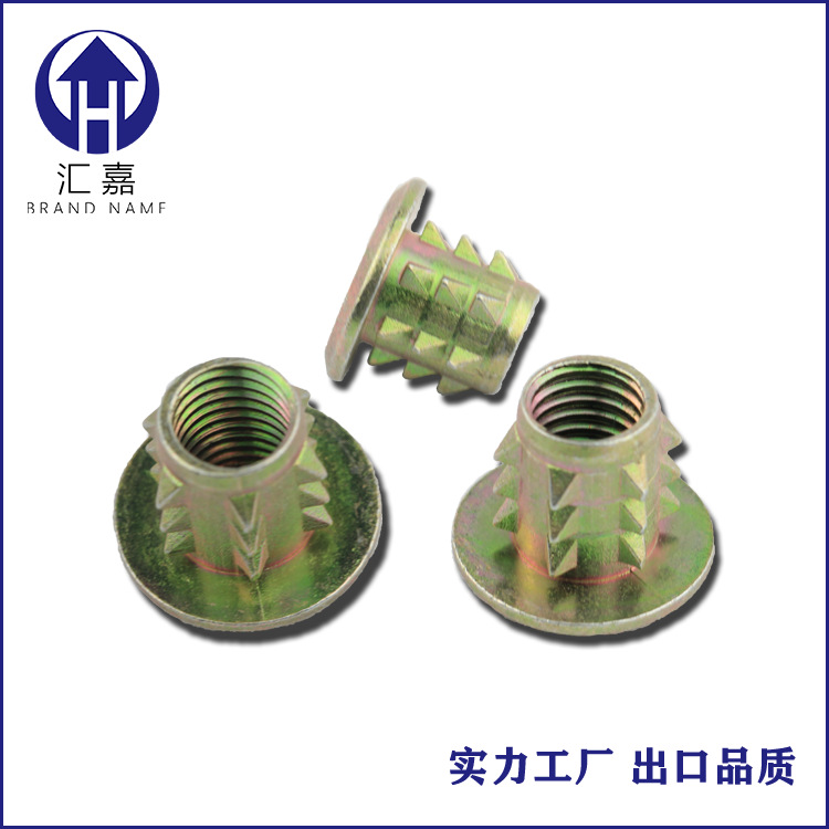 M10*多種規(guī)格帶介無介刺母家具配件鋅合金螺母錐母音響連接螺母