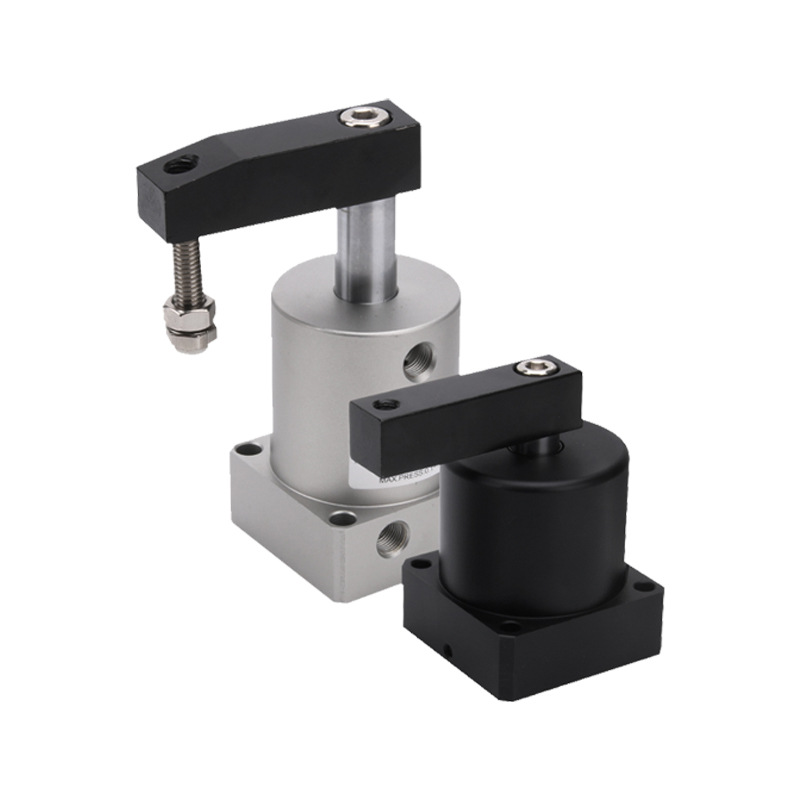 氣動(dòng)小型90度ACK旋轉(zhuǎn)轉(zhuǎn)角下壓夾緊氣缸SRC25/32/40/50/63X90-R/L