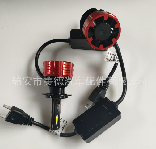 適用于 重卡貨車卡車系列LED汽車前大燈H7大功率110W-6000K配件