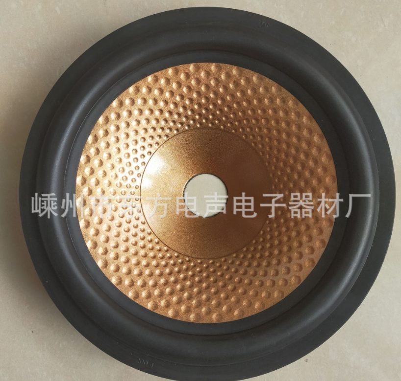 廠家生產(chǎn)電聲配件 6.5寸紙盆 噴漆音盆 喇叭配件
