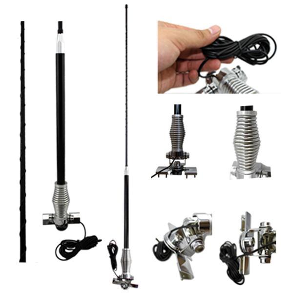 汽車裝飾天線 改裝天線 越野天線 車載天線 加粗天線夾邊天線