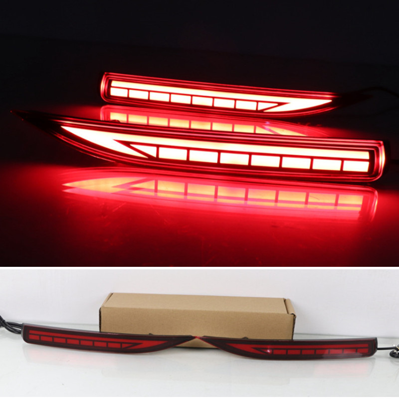 適用豐田19-20年卡羅拉專用后杠燈三功能亞洲獅后杠燈剎車流光燈