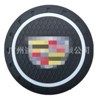 外貿(mào)跨境 速賣通 亞馬遜 超薄汽車水杯墊車標(biāo)水杯墊 LAZADA wish