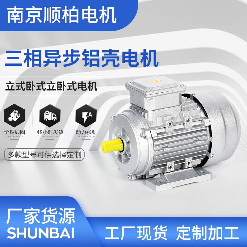 廠(chǎng)家直供YE3-4級(jí)三相異步電動(dòng)機(jī)0.12KW-15kwYS鋁殼電動(dòng)機(jī)現(xiàn)貨批發(fā)