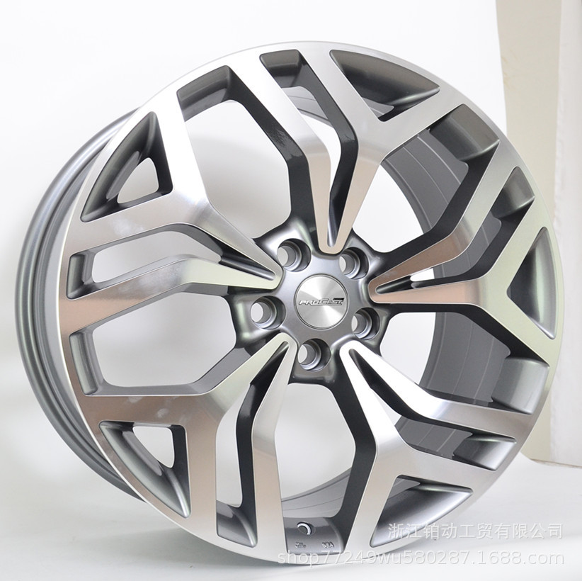 A356低壓鑄造鋁合金輪轂21 21 22寸鍛造輪轂胎鈴適配高端SUV車型