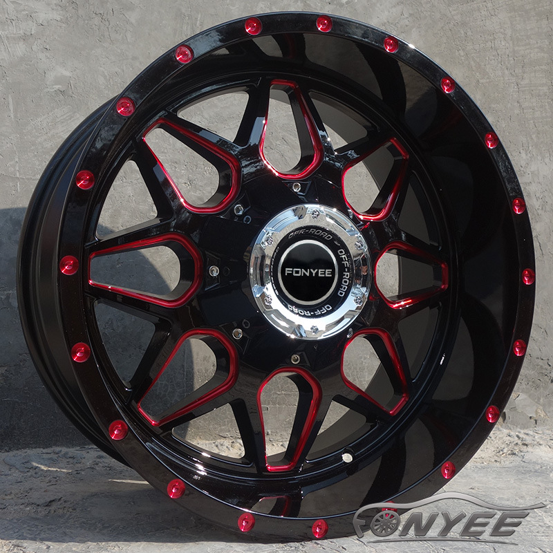 20寸汽車輪轂越野改裝鋁合金輪輞適用吉普大切諾基JEEP牧馬人風(fēng)翼