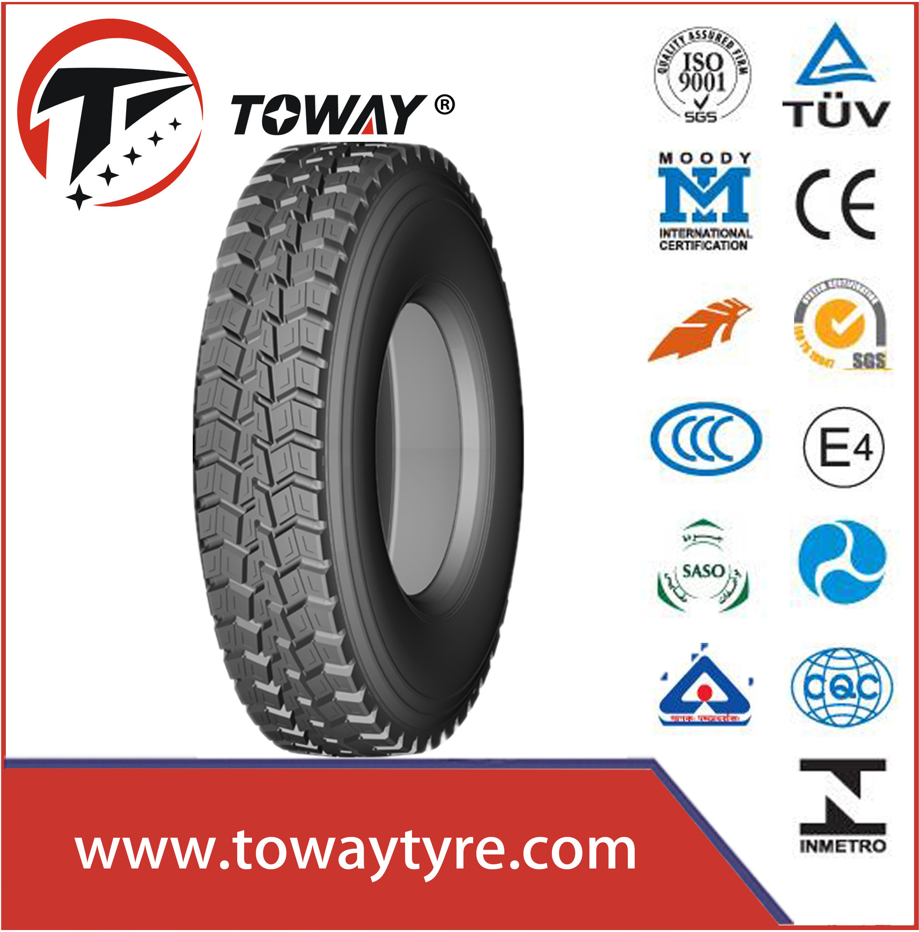 H途王輪胎出口 12.00r24 315/80r22.5廠家直銷高里程汽車輪胎品牌