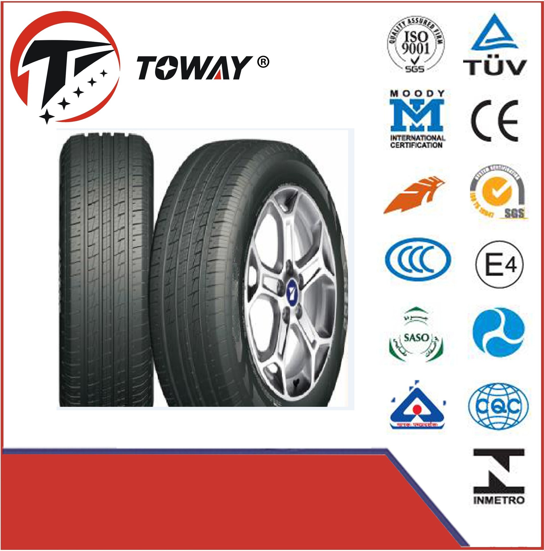 出口品質(zhì) PCR 轎車輪胎 P265/70R16 AT SUV轎車輪胎