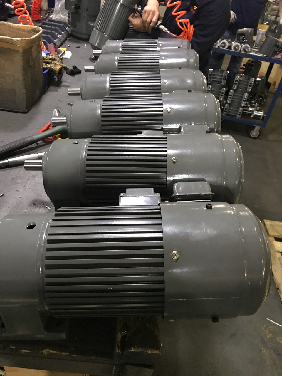 噴容布附機(jī)收卷減速機(jī)帶變頻CH-750W-1/25