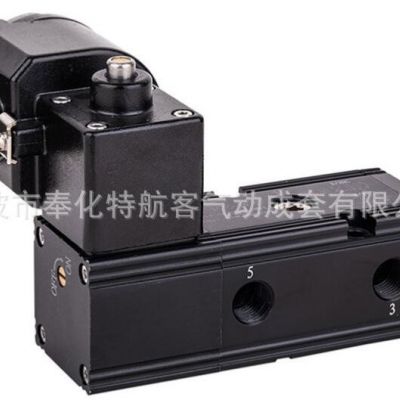 防爆一體式電磁閥 氣動執(zhí)行器CT6隔爆電磁閥DC24V AC220V二位五通