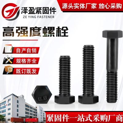 高強(qiáng)度螺栓 外六角螺栓 外六角螺絲 高強(qiáng)度8.8級(jí)10.9級(jí)12.9級(jí)螺栓
