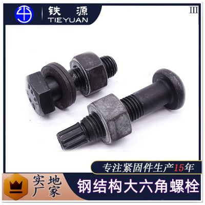 廠家大六角螺栓10.9級鋼結(jié)構(gòu)大六角扭剪螺絲加工廠定制批發(fā)
