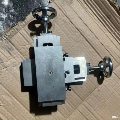 燕尾槽十字拖板絲桿手搖微型導軌雙向滑臺xy軸工作臺滑塊車床滑軌
