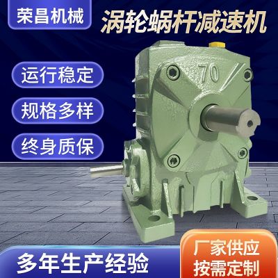 廠家供應規(guī)格多樣WP渦輪蝸桿減速機 小型齒輪變速箱減速器