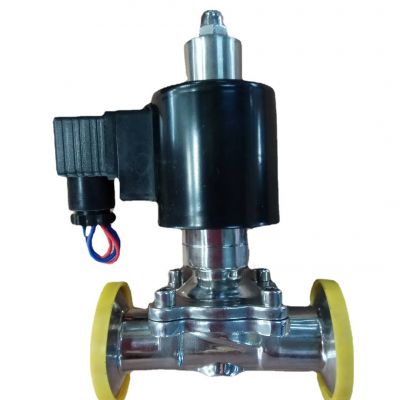 CES衛(wèi)生級(jí)快裝電磁閥304不銹鋼進(jìn)水閥出水閥電磁隔膜閥