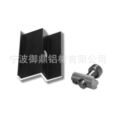 廠家供應(yīng)T型彈珠M8鋁螺母，歐標(biāo)太陽能光伏安裝支架夾緊螺母