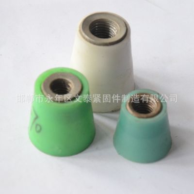 現(xiàn)貨銷售 大型重型止水螺帽 M12---M30塑料錐體接頭螺母加工