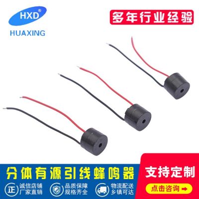 廠家直銷電磁式蜂鳴器 YMD-12095-GX線長55毫米有源引線蜂鳴器