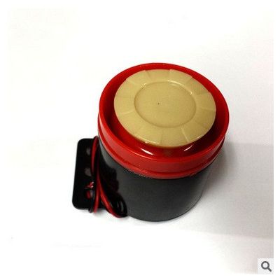 廠家直銷DC12V/24V SFM55 壓電式55 有源蜂鳴器高分貝報(bào)警