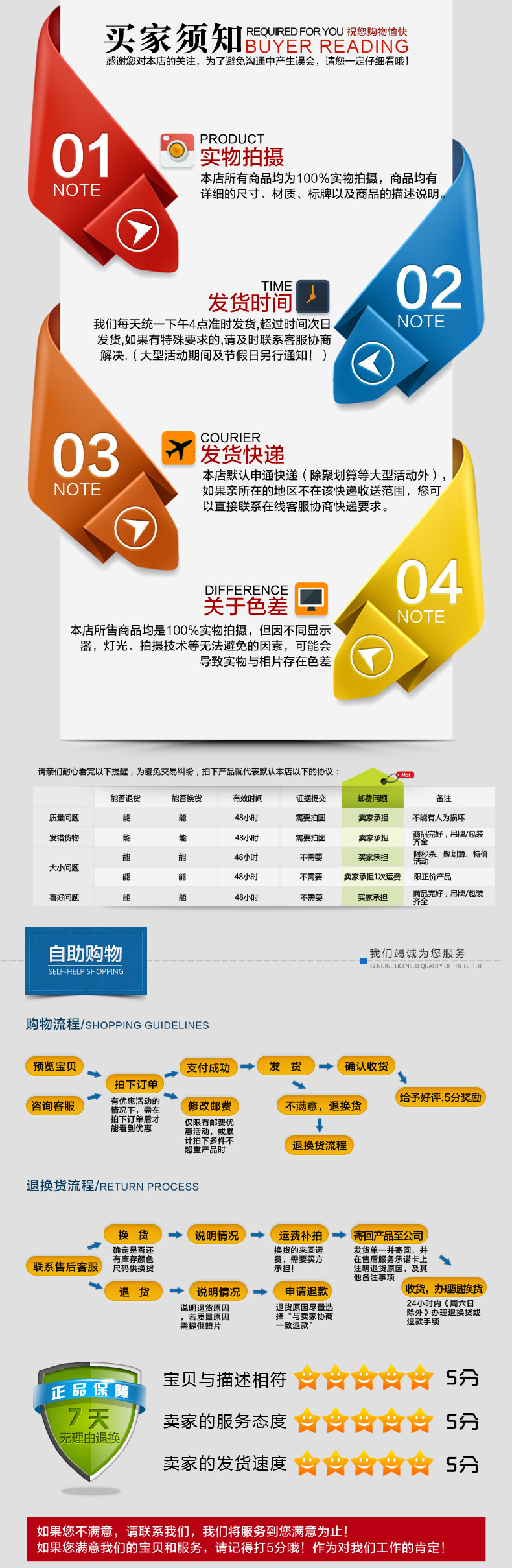 淘寶購物須知溫馨提示模板-2