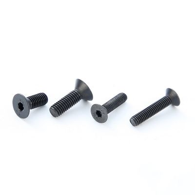 (DIN7991)碳鋼10.9級發(fā)黑高強度沉頭內(nèi)六角螺絲批發(fā) 含稅價