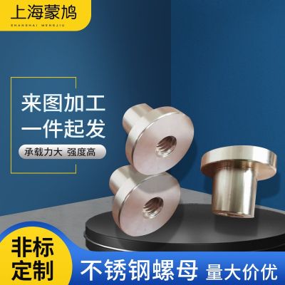 替代進(jìn)口替代米思米正反牙梯形螺柱 梯形牙螺母 方牙粗牙絲杠