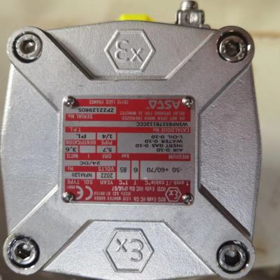 美國ASCO 阿斯卡 兩位三通防爆電磁閥WSNF8327B112 24Vccc