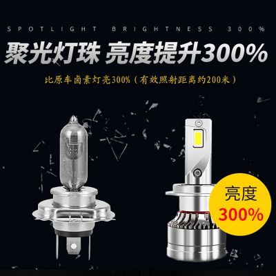 汽車LED車燈大燈汽車燈H7 H4 H1貨車高亮遠光前大燈燈泡廠家批發(fā)
