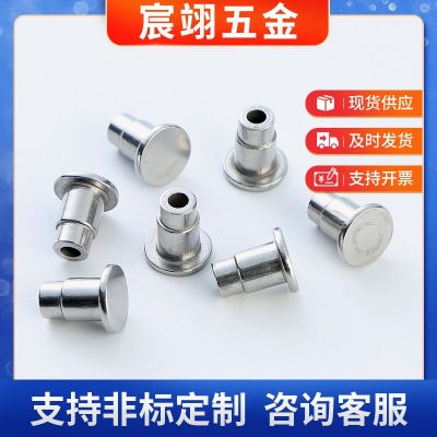 【批發(fā)】5*5-5*50 304不銹鋼實(shí)心扁圓頭臺(tái)階鉚釘連接件不銹鋼鉚釘