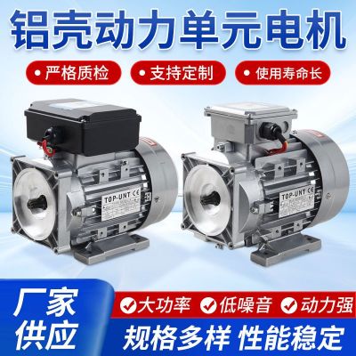 鋁殼電機 液壓油泵動力單元電機 廠家供應（國標全銅）