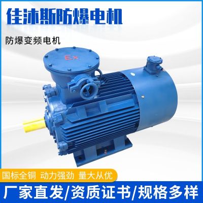 佳沐斯電機(jī)YBBP防爆變頻電機(jī) 防爆電機(jī) 三相異步電機(jī)定制電壓