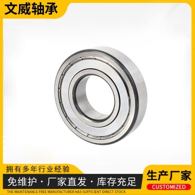 高精密高轉(zhuǎn)速低噪音機(jī)械電機(jī)軸承6016ZZ 2RS深溝球軸承